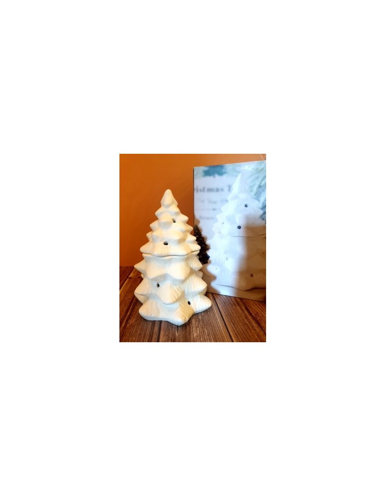 Brûle parfum sapin de Noël neige blanc