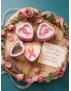 Bougie Un Coeur en Rose