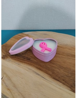 Bougie Un Coeur en Rose