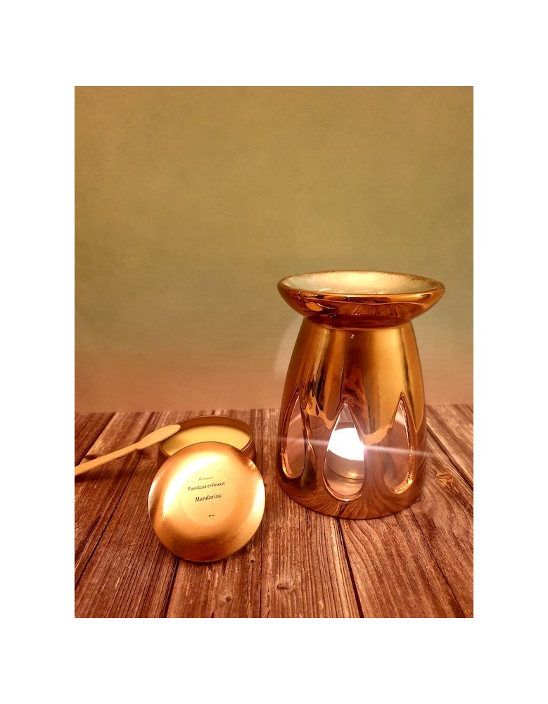 Fondant crémeux rose vanillée