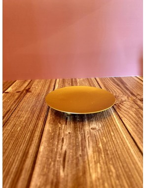 Support à bougie doré