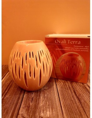 Brûle parfum Ovali terracotta