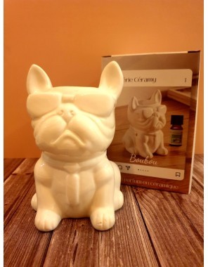 Brûle parfum Chien blanc
