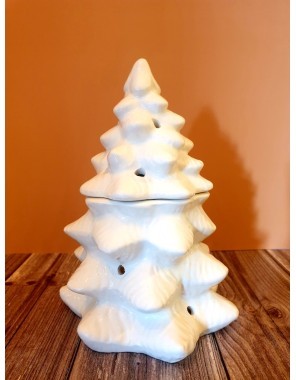 Brûle parfum sapin de Noël neige blanc
