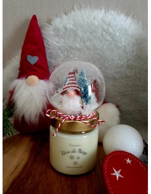 Bougie Rêves de neige