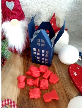 Fondants boite maison bleue