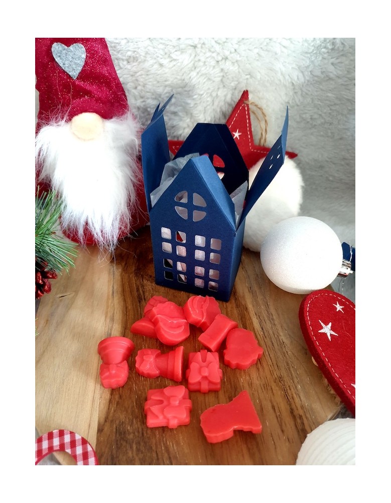 Fondants boite maison bleue