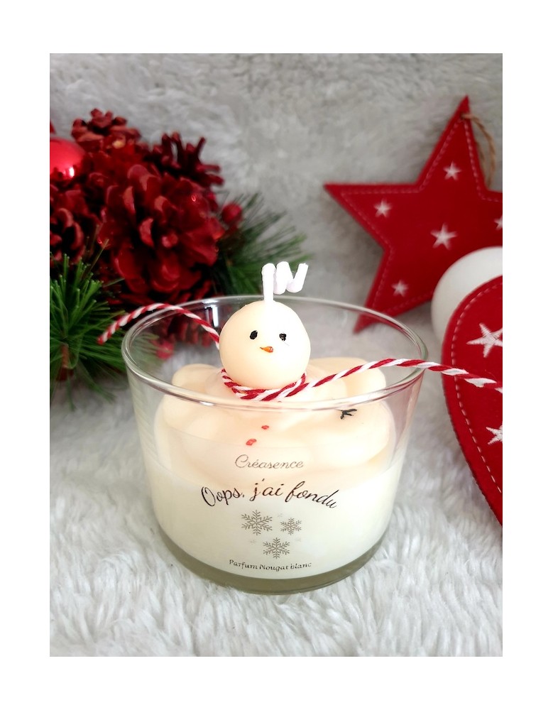 Bougie Oups, j'ai fondu