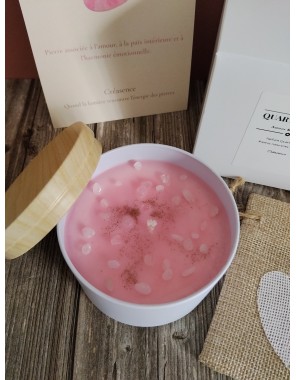 Bougie Lithothérapie Quartz...